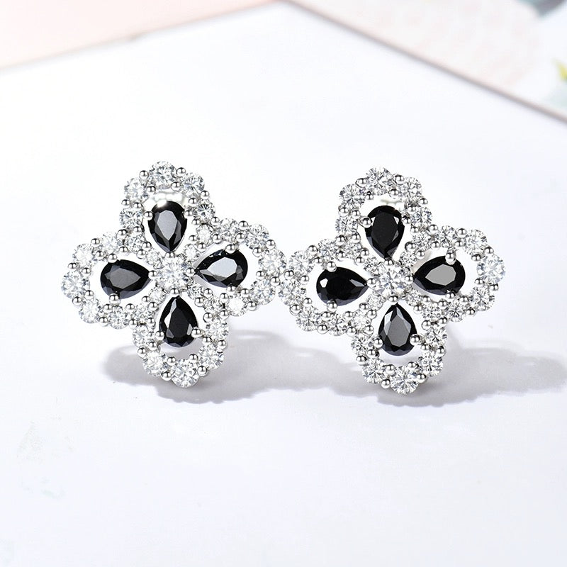 [Saipan]LOOP EARRINGS FULL MOTIF DIAMOND 16MM