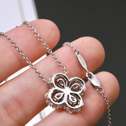 [Saipan]LOOP NECKLACE FULL MOTIF DIAMOND 16MM MULTIPLE COLORS