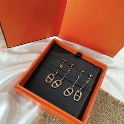 [Saipan]CHAINE TASSEL EARRINGS