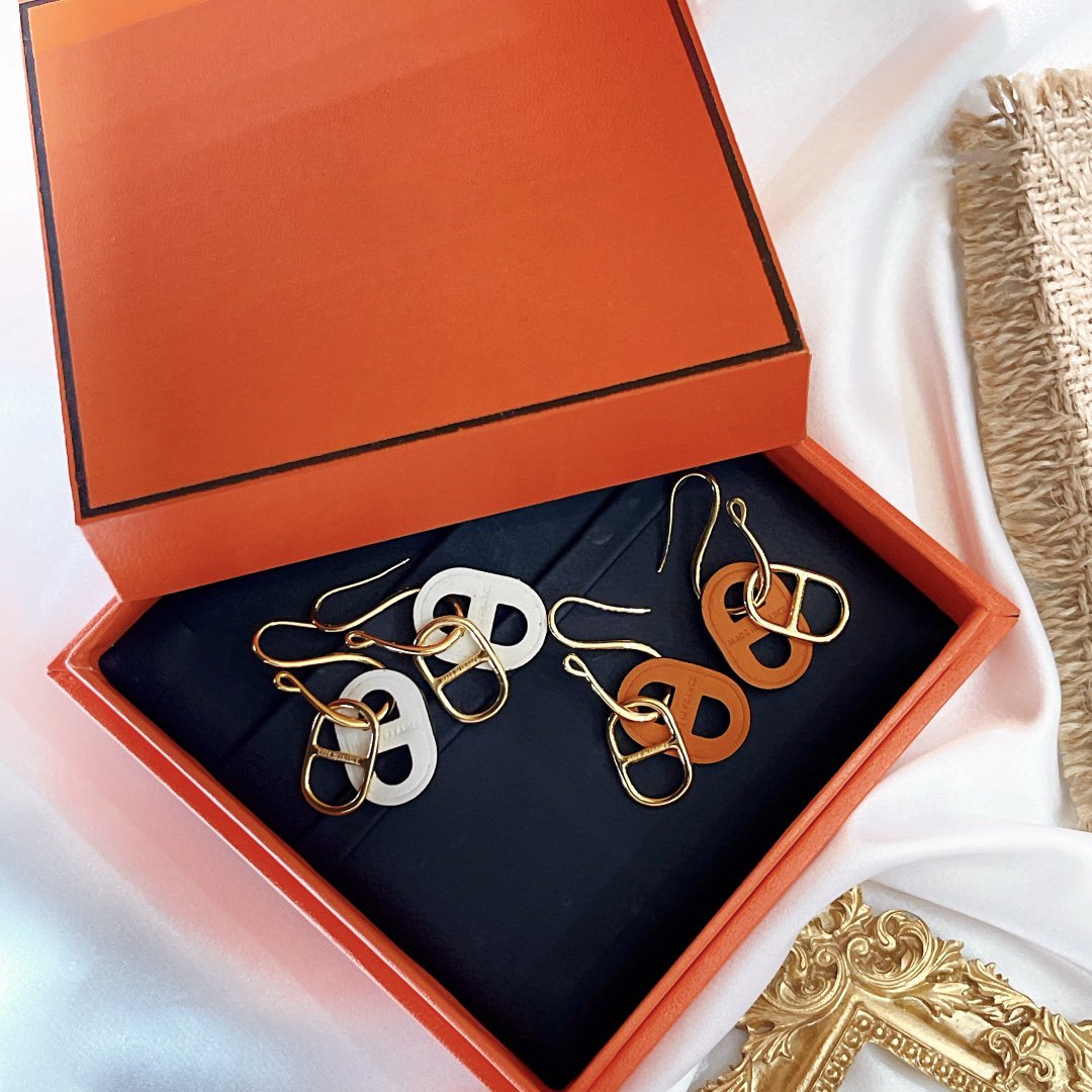 [Saipan]HM O'MAILLON GOLD EARRINGS
