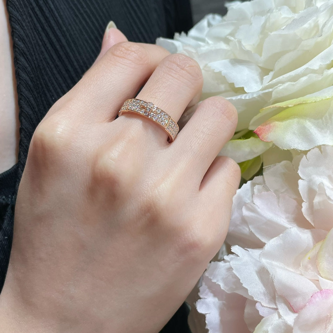 [Saipan]KELLY ROSE GOLD DIAMOND RING