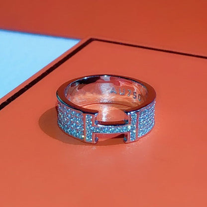 [Saipan]H RING FULL DIAMOND