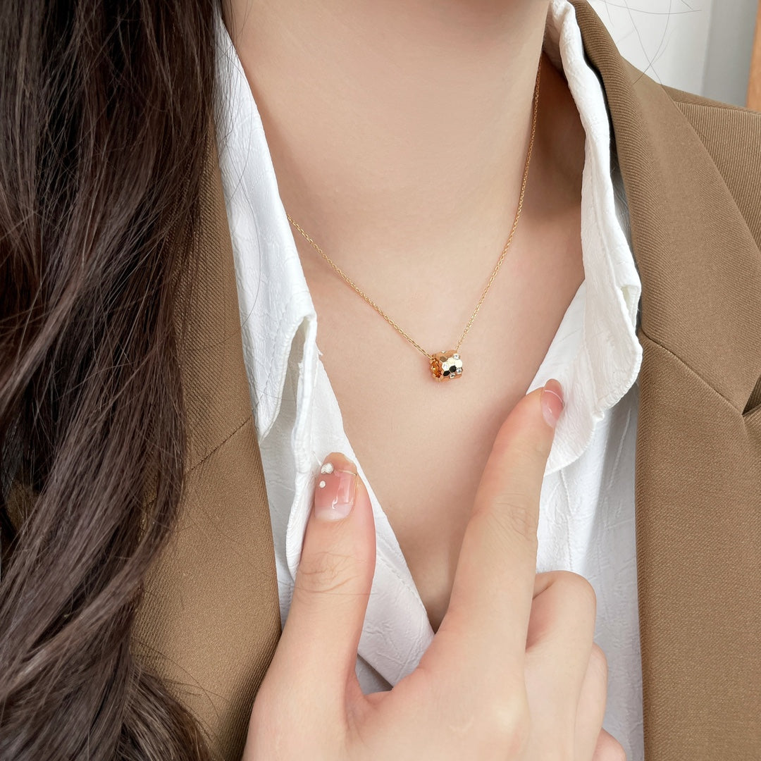 [Saipan]BEE MINI PEDANT DIAMOND NECKLACE