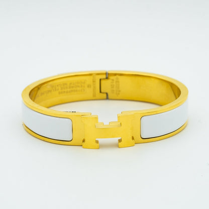 [Saipan]H WHITE BRACELET