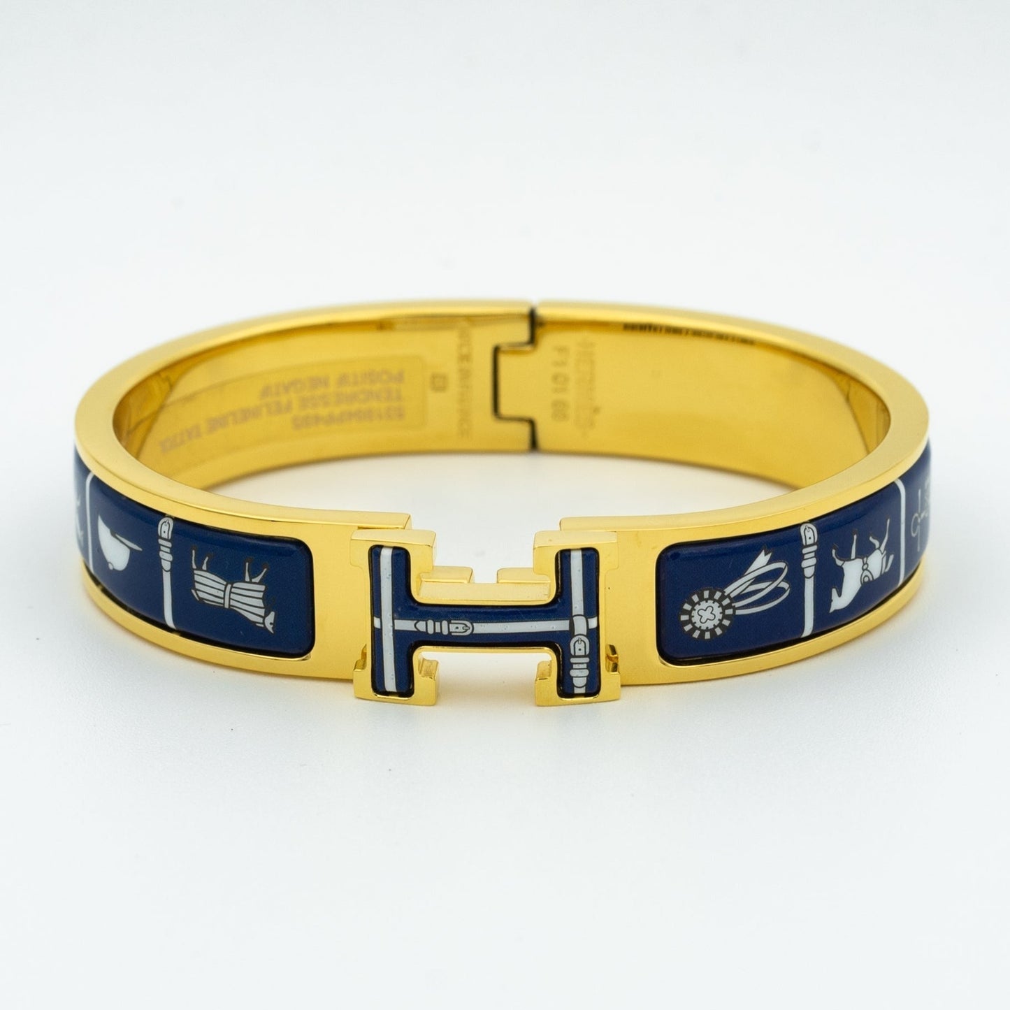 [Saipan]H BRACELET BLUE CERAMIC