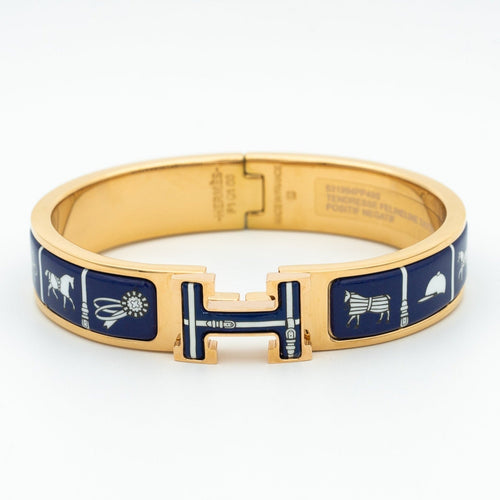 [Saipan]H BRACELET BLUE CERAMIC