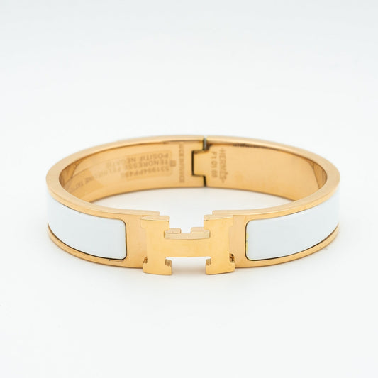[Saipan]H WHITE BRACELET