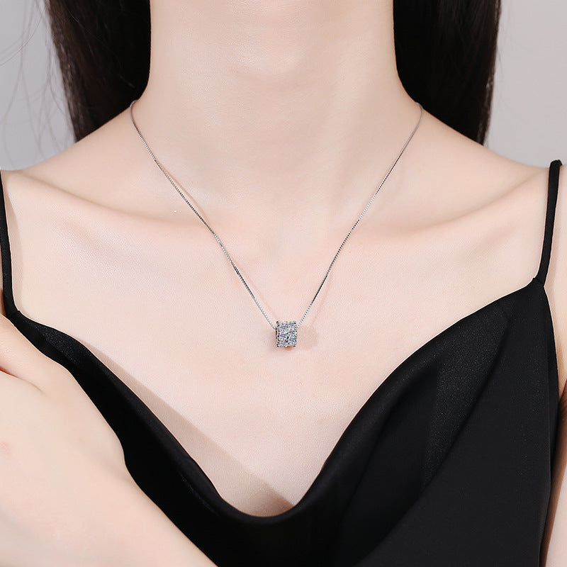 [Saipan]ELEGANT SLIM-WAIST MOISSANITE NECKLACE