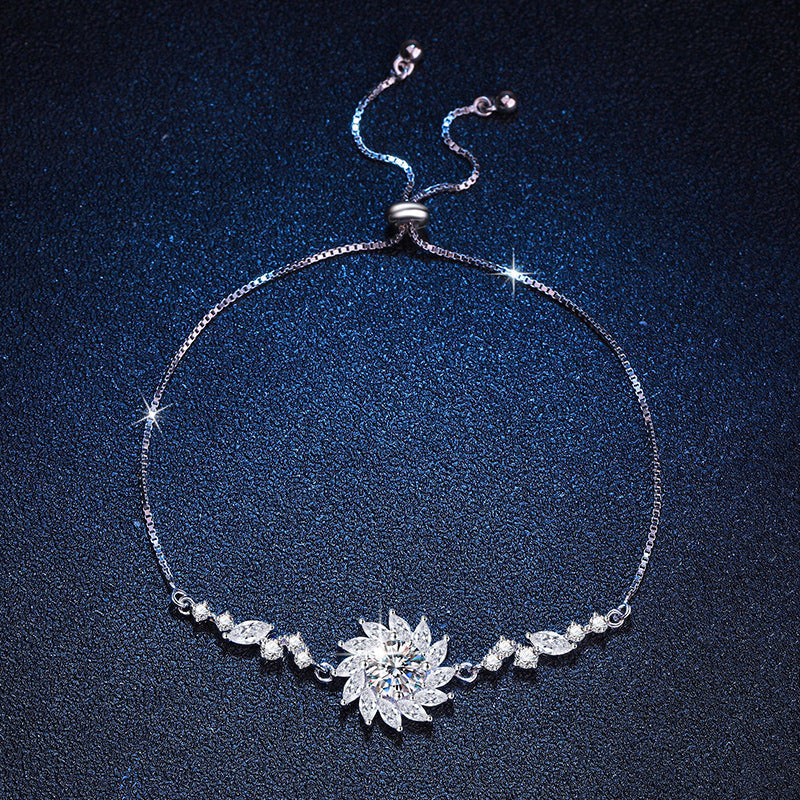 [Saipan]RADIANT SUNFLOWER MOISSANITE BRACELET