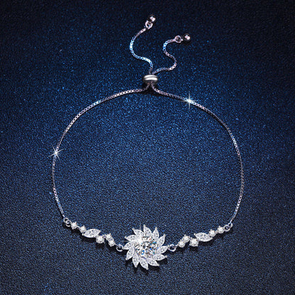 [Saipan]RADIANT SUNFLOWER MOISSANITE BRACELET