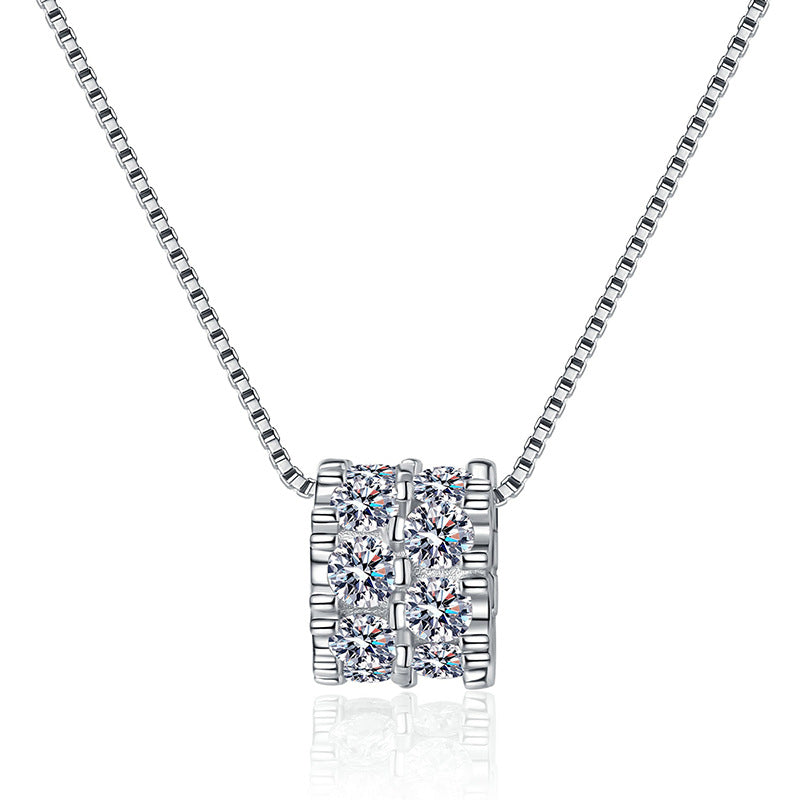 [Saipan]ELEGANT SLIM-WAIST MOISSANITE NECKLACE