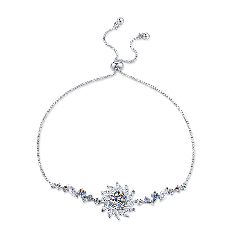 [Saipan]RADIANT SUNFLOWER MOISSANITE BRACELET