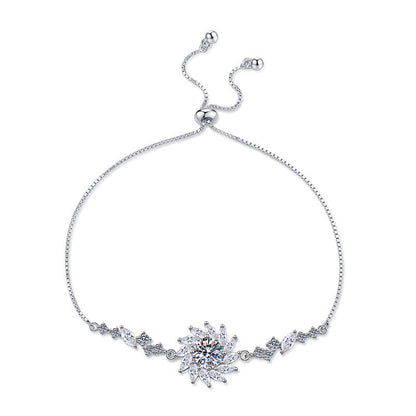 [Saipan]RADIANT SUNFLOWER MOISSANITE BRACELET