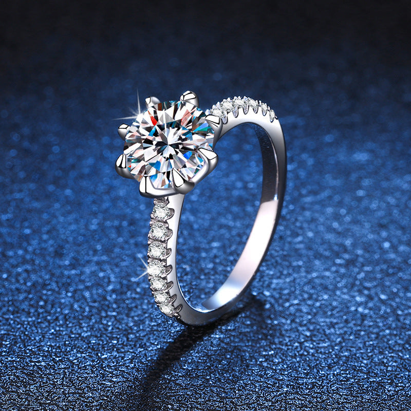 [Saipan]BOLD TIGER CLAW MOISSANITE ENGAGEMENT RING