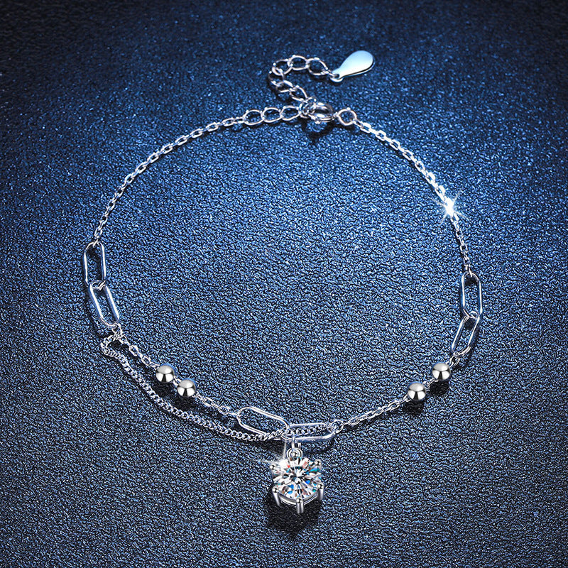 [Saipan]CLASSIC SOLITAIRE MOISSANITE BRACELET