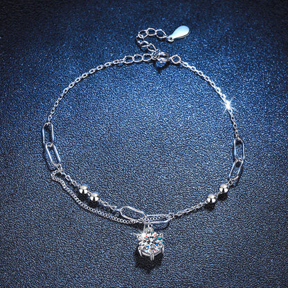 [Saipan]CLASSIC SOLITAIRE MOISSANITE BRACELET