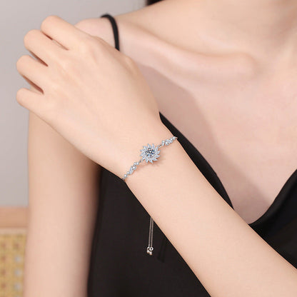 [Saipan]RADIANT SUNFLOWER MOISSANITE BRACELET