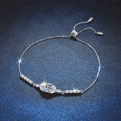 [Saipan]BLOOMING STAR-FLOWER MOISSANITE BRACELET