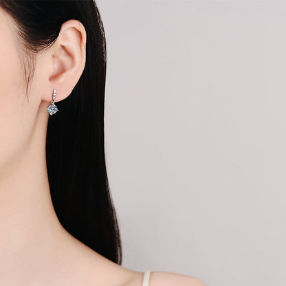 [Saipan]DYNAMIC TASSEL MOISSANITE DROP EARRINGS