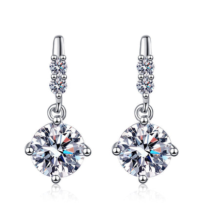 [Saipan]DYNAMIC TASSEL MOISSANITE DROP EARRINGS