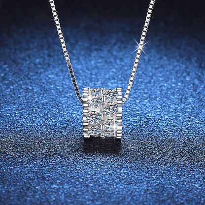 [Saipan]ELEGANT SLIM-WAIST MOISSANITE NECKLACE