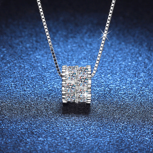 [Saipan]ELEGANT SLIM-WAIST MOISSANITE NECKLACE