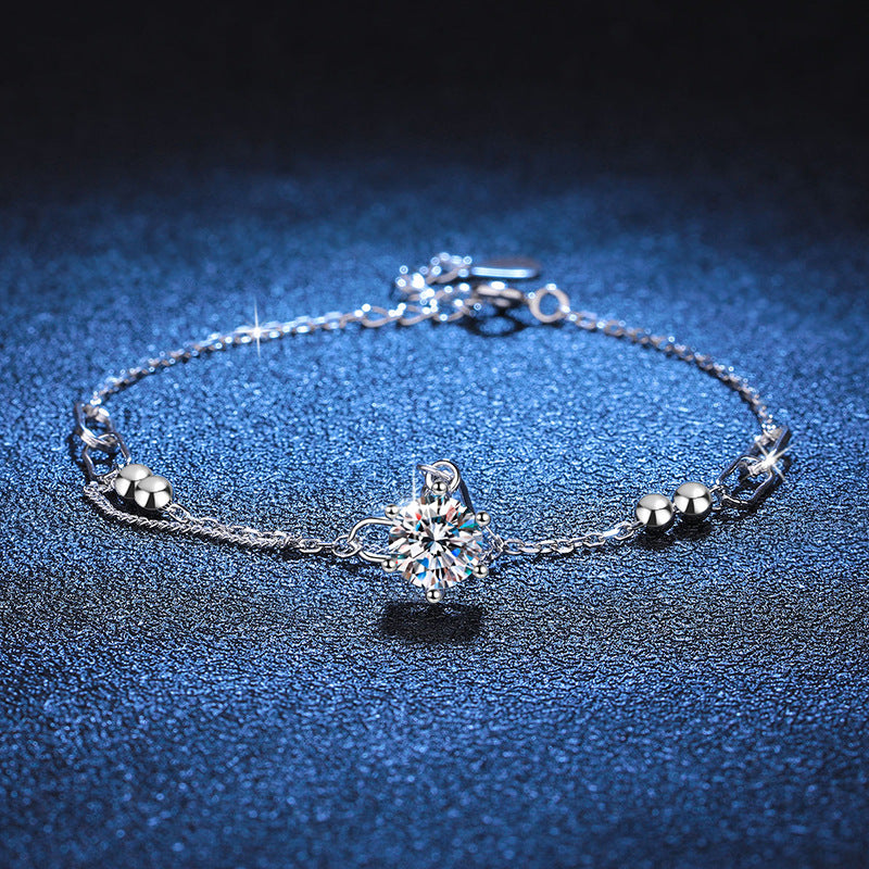[Saipan]CLASSIC SOLITAIRE MOISSANITE BRACELET