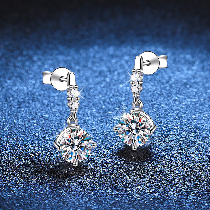 [Saipan]DYNAMIC TASSEL MOISSANITE DROP EARRINGS