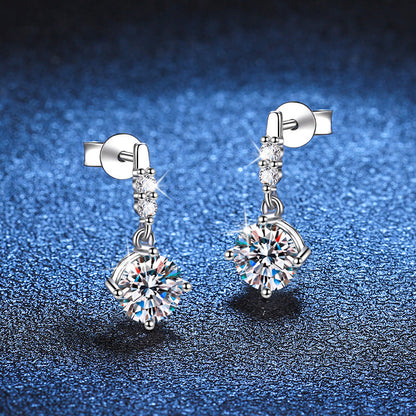 [Saipan]DYNAMIC TASSEL MOISSANITE DROP EARRINGS