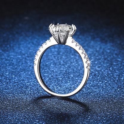 [Saipan]BOLD TIGER CLAW MOISSANITE ENGAGEMENT RING