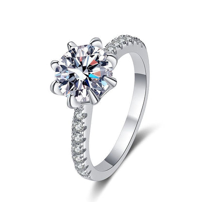 [Saipan]BOLD TIGER CLAW MOISSANITE ENGAGEMENT RING