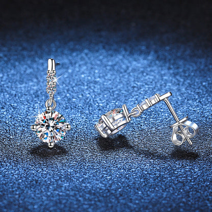 [Saipan]DYNAMIC TASSEL MOISSANITE DROP EARRINGS
