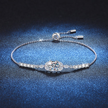 [Saipan]BLOOMING STAR-FLOWER MOISSANITE BRACELET