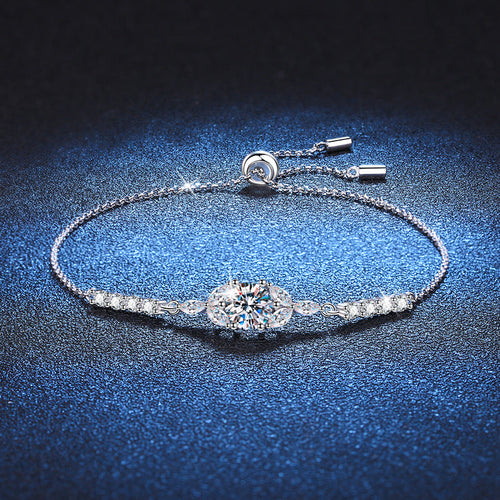 [Saipan]BLOOMING STAR-FLOWER MOISSANITE BRACELET
