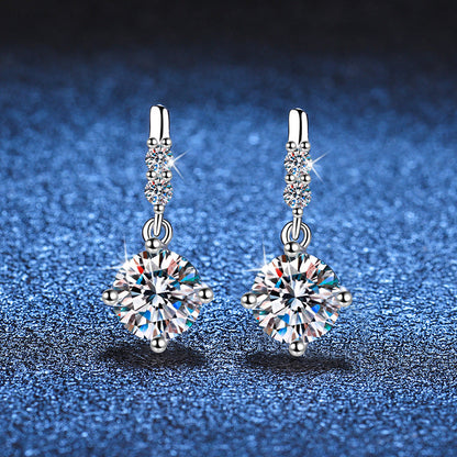 [Saipan]DYNAMIC TASSEL MOISSANITE DROP EARRINGS