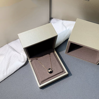 [Saipan]JEUX DE ROSE GOLD DIAMOND NECKLACE