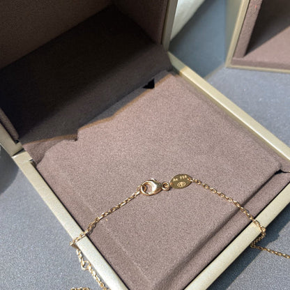 [Saipan]JEUX DE ROSE GOLD DIAMOND NECKLACE