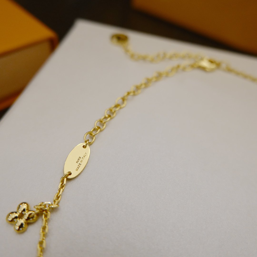 [Saipan]BLOOMING SUPPLE NECKLACE BRASS