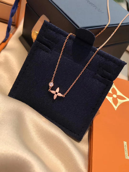 [Saipan]BLOSSOM PENDANT ROSE GOLD AND DIAMOND