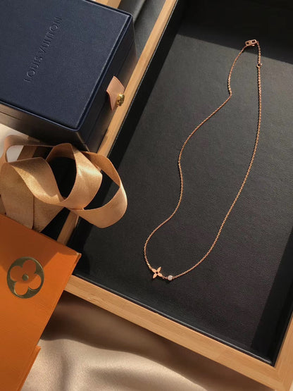 [Saipan]BLOSSOM PENDANT ROSE GOLD AND DIAMOND