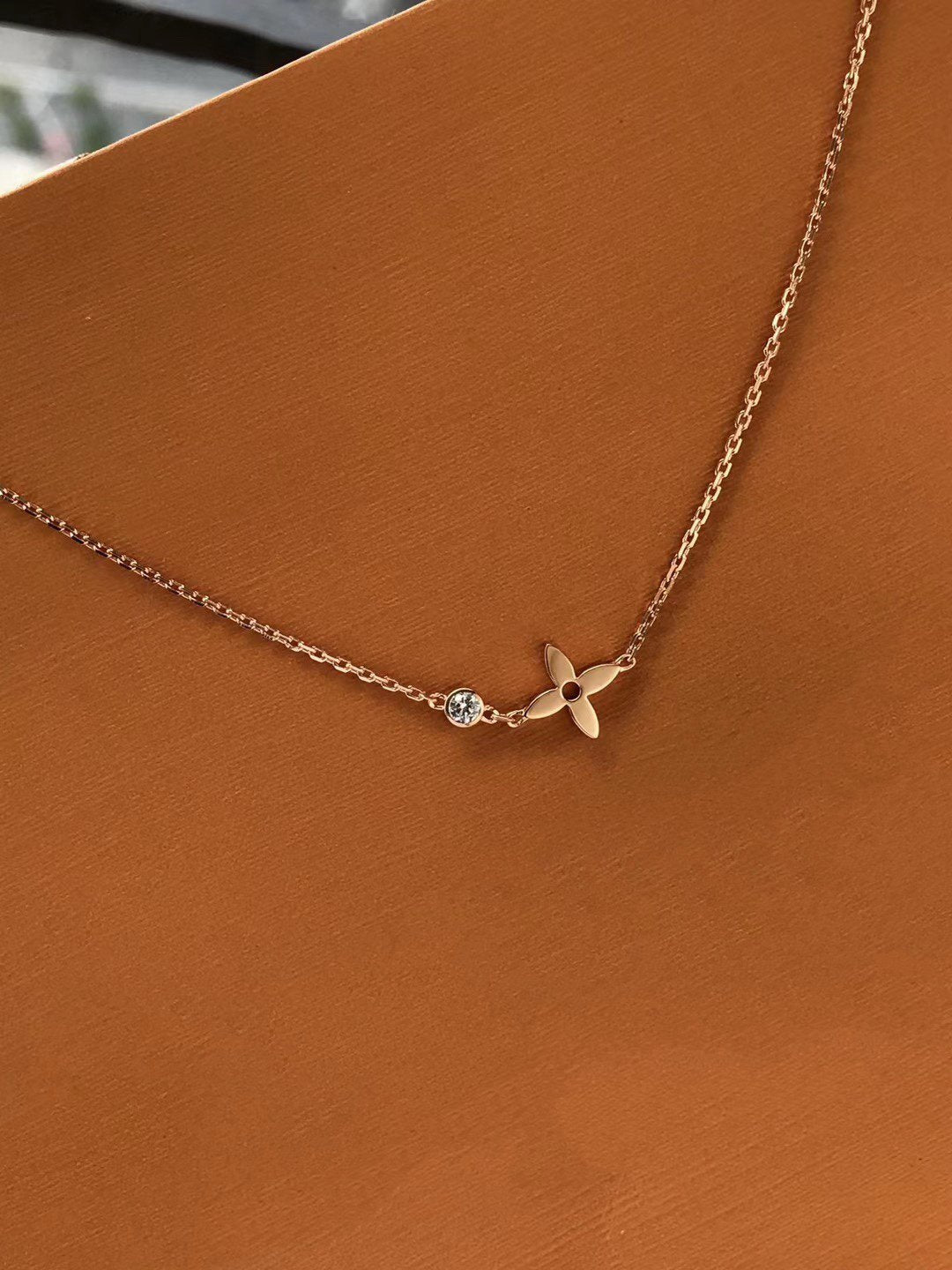 [Saipan]BLOSSOM PENDANT ROSE GOLD AND DIAMOND