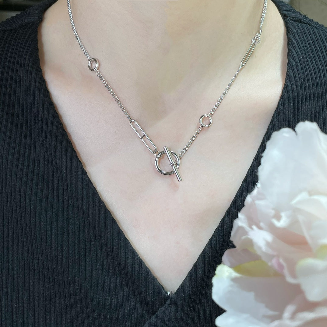 [Saipan]HM STERLING CHAINE D'ANCRE HEART
