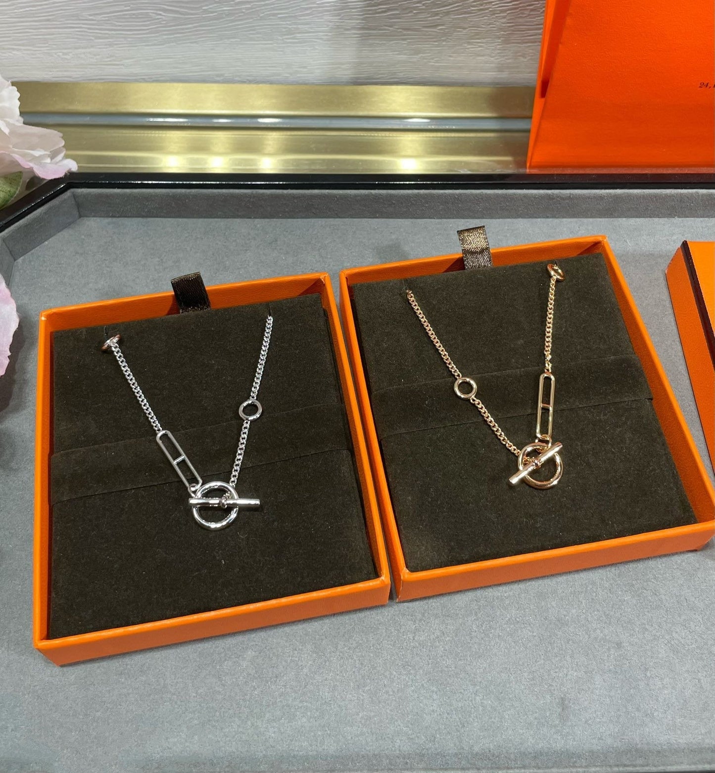 [Saipan]HM STERLING CHAINE D'ANCRE HEART
