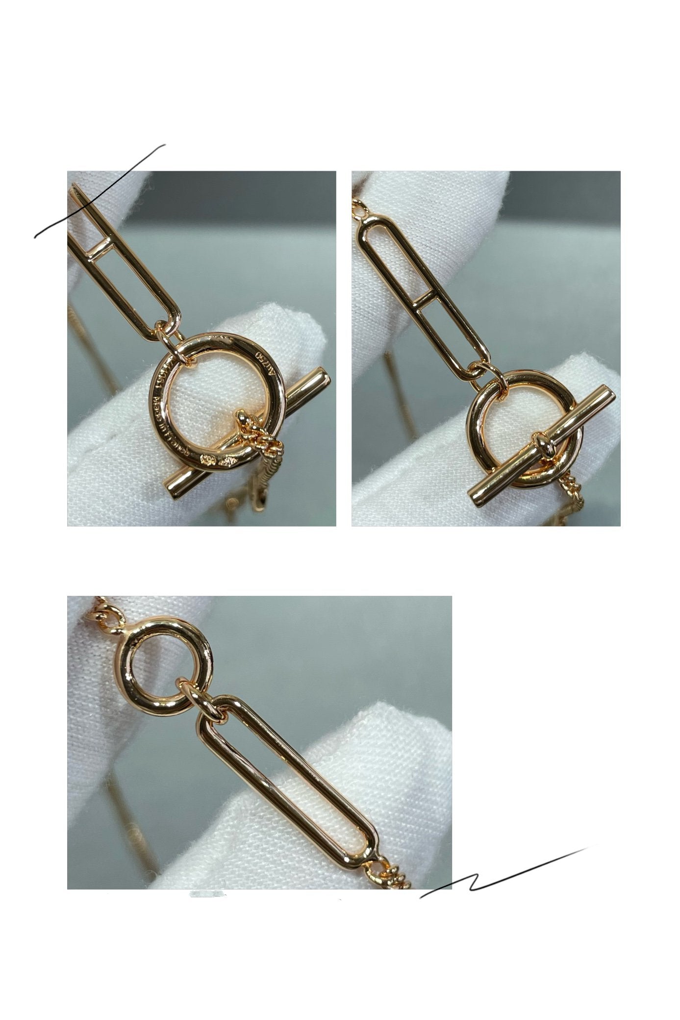 [Saipan]HM STERLING CHAINE D'ANCRE HEART