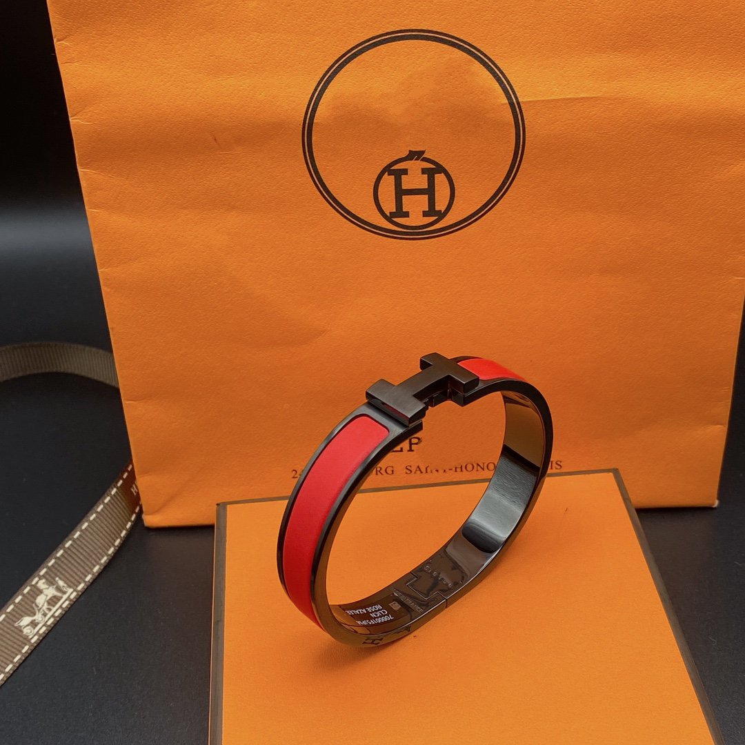 [Saipan]CLIC HM SO BLACK RED BRACELET