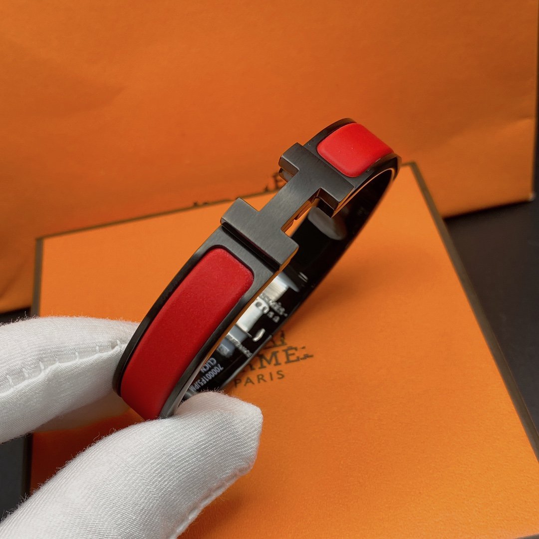 [Saipan]CLIC HM SO BLACK RED BRACELET