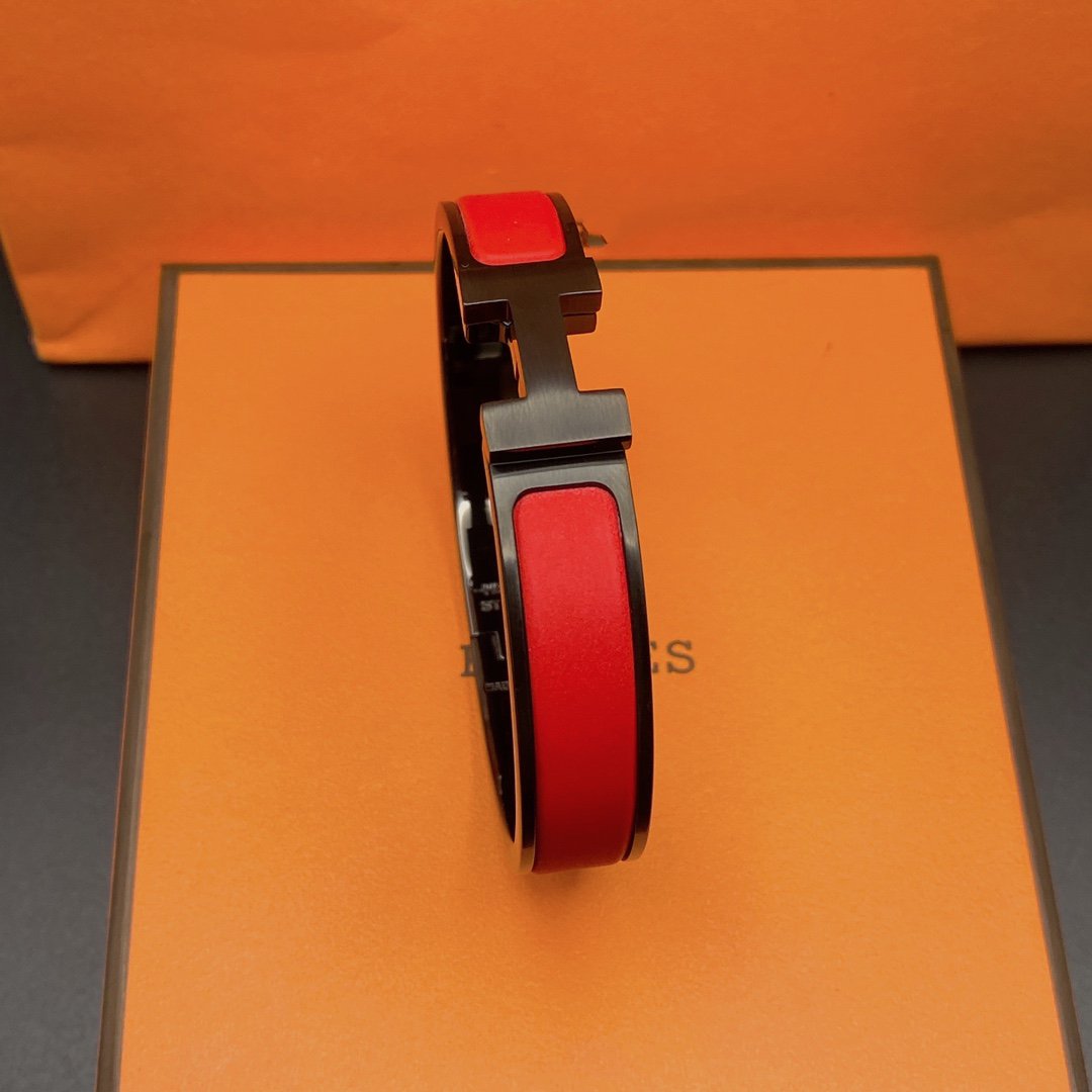 [Saipan]CLIC HM SO BLACK RED BRACELET