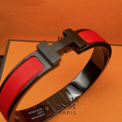 [Saipan]CLIC HM SO BLACK RED BRACELET