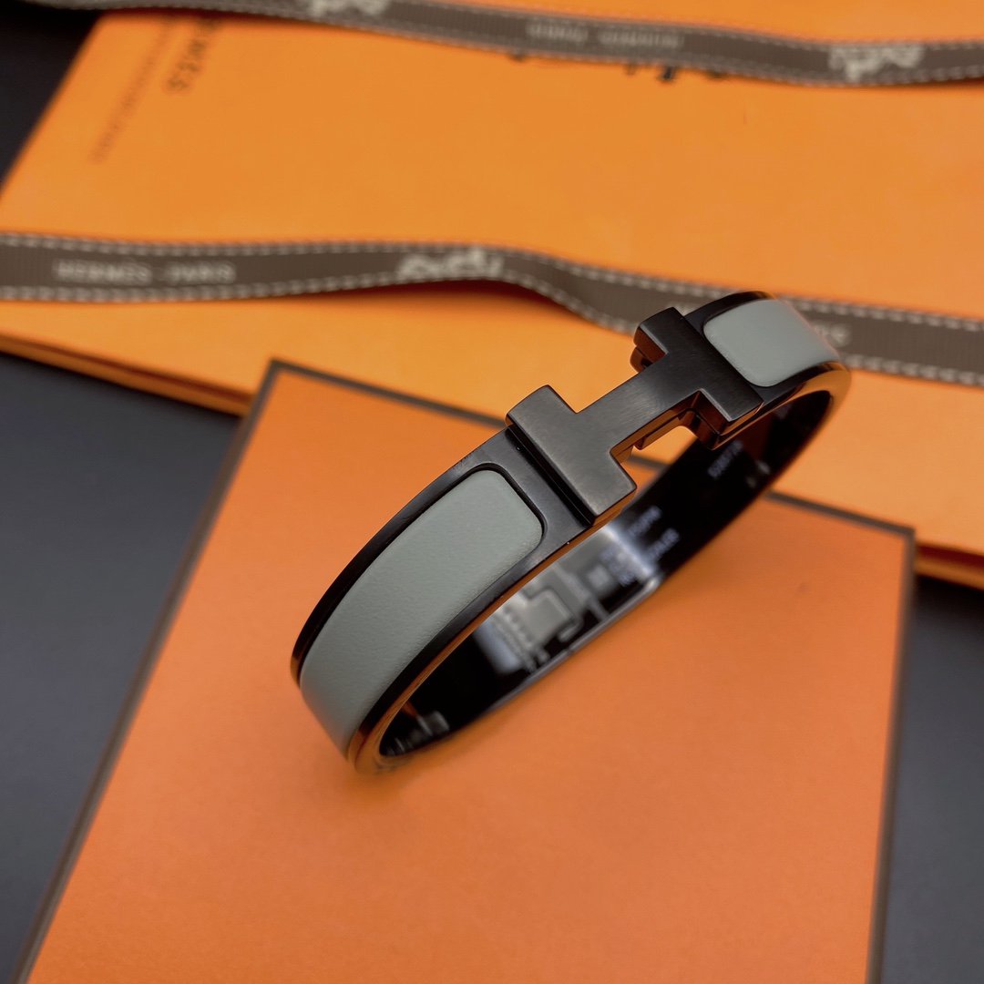 [Saipan]CLIC HM SO BLACK GREY BRACELET