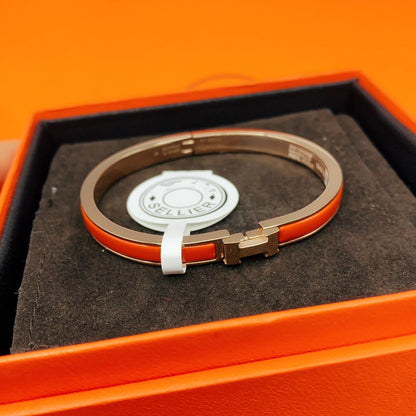 [Saipan]CLASSIC HM CLIC RED 8MM ENAMEL BRACELET